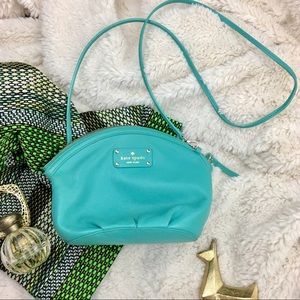 Kate spade crossbody in robins egg blue : GUC!